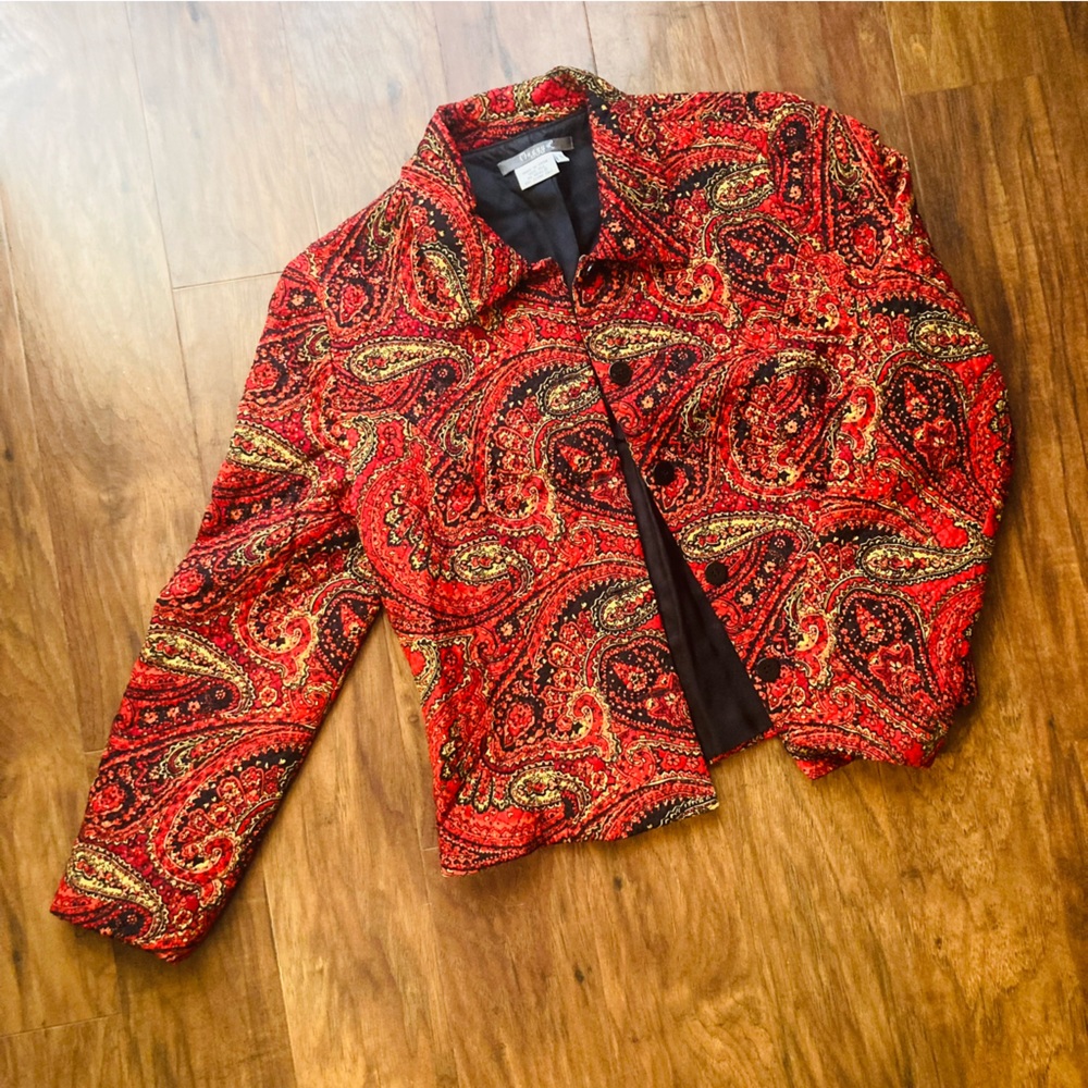 Maggie London Quilted Blazer